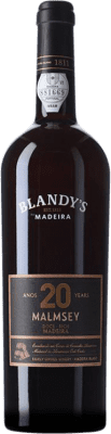 172,95 € 免费送货 | 加强葡萄酒 Blandy's Madeira Malmsey I.G. Madeira 马德拉 葡萄牙 Malvasia — 玛尔瓦西亚 20 岁 75 cl