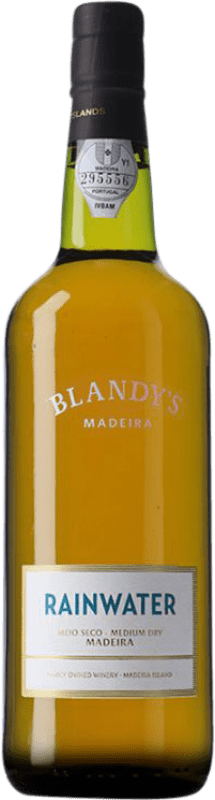 12,95 € Spedizione Gratuita | Vino Liquoroso Blandy's Madeira Rainwater Medium Dry — Semisecco I.G. Madeira Madera Portogallo Tinta 3 Anni 75 cl