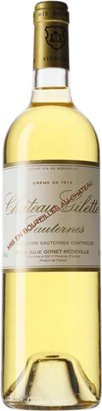 433,95 € Envío gratis | Vino Blanco Gonet-Médeville Château Gilette Crême de Tête Burdeos Francia Sémillon, Muscadelle, Sauvignon 75 cl