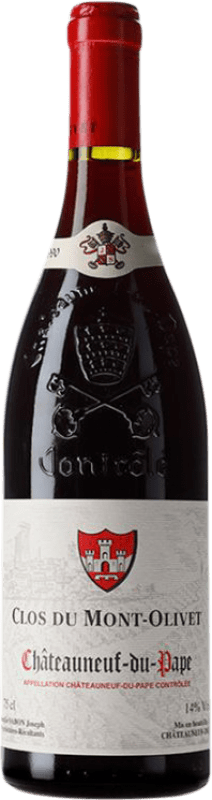 388,95 € Envoi gratuit | Vin Rouge Clos du Mont-Olivet 1990 A.O.C. Châteauneuf-du-Pape Rhône France 75 cl