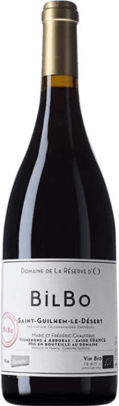 24,95 € Envoi gratuit | Vin Rouge Réserve d'O Marie et Frédéric Chauffray Bilbo Languedoc-Roussillon France Cinsault 75 cl