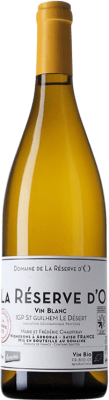36,95 € Spedizione Gratuita | Vino Bianco Réserve d'O Marie et Frédéric Chauffray Linguadoca-Rossiglione Francia Garnacha — Grenache, Roussanne, Chenin 75 cl