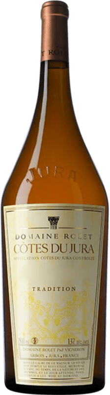 85,95 € 免费送货 | 白葡萄酒 Domaine Rolet 传统 A.O.C. Côtes du Jura 朱拉 法国 Chardonnay — 莎当妮, Savagnin — 萨瓦尼安 大瓶 — Magnum 1,5 L