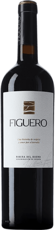 26,95 € Envoi gratuit | Vin Rouge Figuero 12 Crianza D.O. Ribera del Duero Castille et Leon Espagne Tempranillo 75 cl