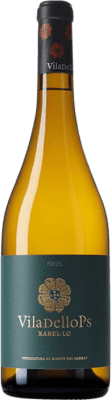 10,95 € Spedizione Gratuita | Vino Bianco Finca Viladellops D.O. Penedès Catalogna Spagna Xarel·lo 75 cl