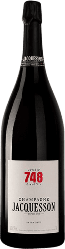 475,95 € 免费送货 | 白起泡酒 Jacquesson 748 Cuvée A.O.C. Champagne 香槟酒 法国 双大瓶 — Jeroboam-Double Magnum 3 L
