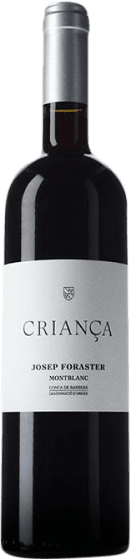 14,95 € Free Shipping | Red Wine Josep Foraster Crianza — Aged D.O. Conca de Barberà Catalonia Spain 75 cl