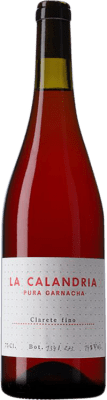 22,95 € Free Shipping | Rosé Wine La Calandria Clarete Fino D.O. Navarra Navarre Spain Garnacha — Grenache 75 cl