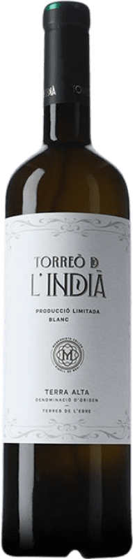 16,95 € Envoi gratuit | Vin Blanc Pagos de Híbera Torreó de l'Indià D.O. Terra Alta Catalogne Espagne Garnacha — Grenache 75 cl