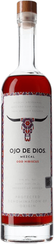 69,95 € Envio grátis | Mezcal Ojo de Dios Oaxaca México 70 cl Hibiscus — Hibisco