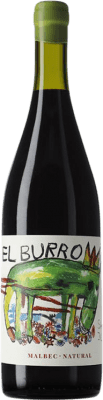 17,95 € Envio grátis | Vinho Tinto Santa Julia El Burro Natural I.G. Mendoza Mendoza Argentina Malbec 75 cl