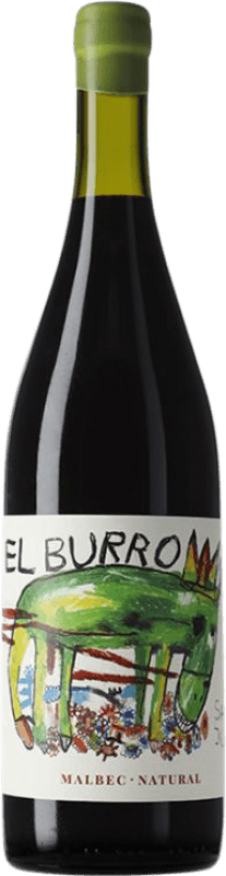17,95 € Spedizione Gratuita | Vino Rosso Santa Julia El Burro Natural — Naturale I.G. Mendoza Mendoza Argentina Malbec 75 cl