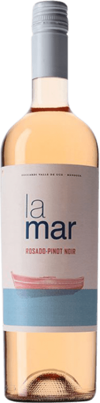 14,95 € Free Shipping | Rosé Wine Zuccardi La Mar Rosé I.G. Mendoza Mendoza Argentina Pinot Noir 75 cl