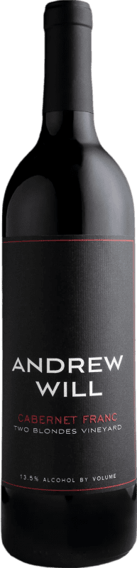74,95 € Free Shipping | Red Wine Andrew Will Two Blondes Washington United States Cabernet Franc 75 cl