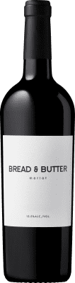21,95 € Envío gratis | Vino Tinto Bread & Butter California Estados Unidos Merlot 75 cl