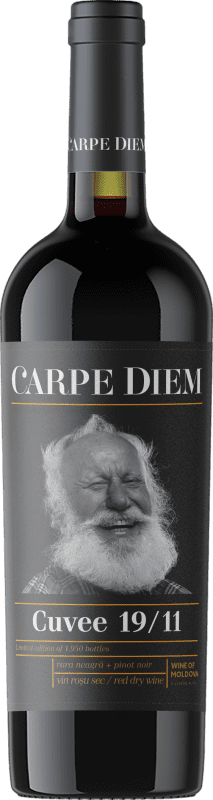 43,95 € 免费送货 | 红葡萄酒 Carpe Diem 19 11 Cuvée 摩尔多瓦共和国 Pinot Noir — 黑皮诺, Rara — 拉拉 75 cl
