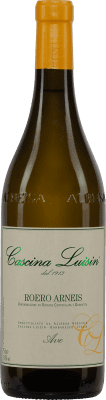 25,95 € Envío gratis | Vino Blanco Cascina Luisin Anterisio D.O.C.G. Roero Piemonte Italia Arneis 75 cl