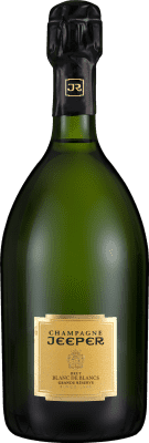 89,95 € Spedizione Gratuita | Spumante Bianco Jeeper Blanc de Blancs Gran Riserva A.O.C. Champagne champagne Francia Chardonnay 75 cl