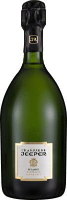 86,95 € Spedizione Gratuita | Spumante Bianco Jeeper Naturelle Extra Brut A.O.C. Champagne champagne Francia Pinot Nero, Chardonnay 75 cl