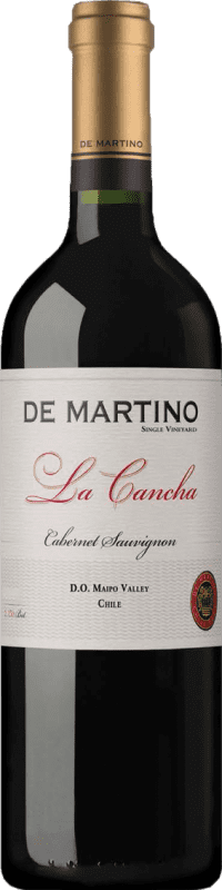 51,95 € Envio grátis | Vinho Tinto De Martino La Cancha I.G. Valle del Maipo Vale do Maipo Chile Cabernet Sauvignon 75 cl