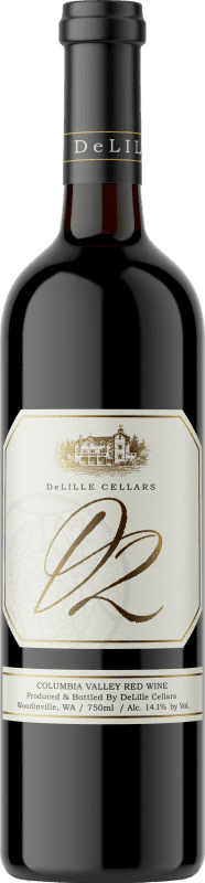 71,95 € Free Shipping | Red Wine DeLille Cellars D2 Washington United States Merlot, Cabernet Sauvignon, Cabernet Franc, Malbec, Petit Verdot 75 cl