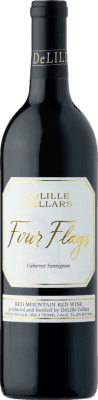 143,95 € Envío gratis | Vino Tinto DeLille Cellars Four Flags Washington Estados Unidos Cabernet Sauvignon 75 cl