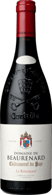 106,95 € 免费送货 | 红葡萄酒 Domaine de Beaurenard Boisrenard A.O.C. Châteauneuf-du-Pape 罗纳 法国 Syrah — 西拉, Garnacha — 歌海娜, Mourvèdre — 穆尔韦德尔 75 cl