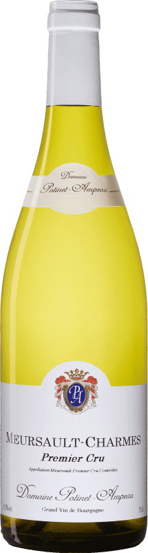 176,95 € Envio grátis | Vinho Branco Potinet-Ampeau Les Charmes 1er Premier Cru A.O.C. Meursault Borgonha França Chardonnay 75 cl