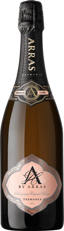47,95 € Envio grátis | Espumante Rosé House of Arras A Cuvée, Rosé, Premium I.G. Tasmania Tasmania Austrália Pinot Noir, Chardonnay, Pinot Meunier 75 cl