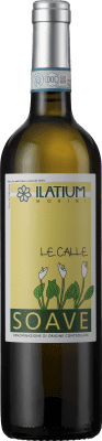 24,95 € Kostenloser Versand | Weißwein Ilatium Morini Campo le Calle D.O.C. Soave Venetien Italien Garganega 75 cl