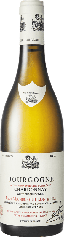 61,95 € 送料無料 | 白ワイン Jean-Michel Guillon & Fils A.O.C. Bourgogne ブルゴーニュ フランス Chardonnay — シャルドネ Organic — 有機 75 cl