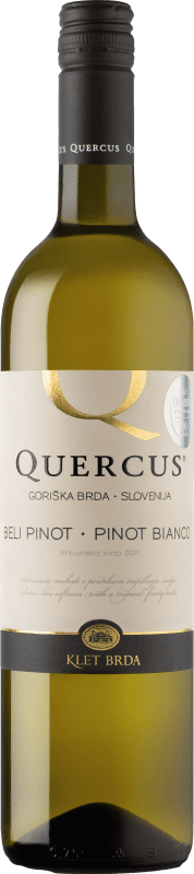 21,95 € Free Shipping | White Wine Klet Brda Quercus I.G. Primorska Goriška Brda Slovenia Pinot Blanc 75 cl