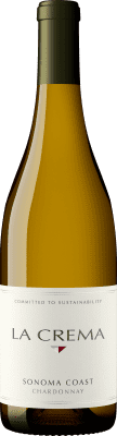 45,95 € Envío gratis | Vino Blanco La Crema I.G. Sonoma Coast California Estados Unidos Chardonnay 75 cl