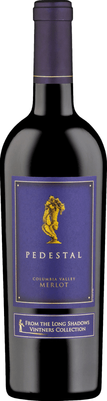 81,95 € Envio grátis | Vinho Tinto Long Shadows Pedestal Washington Estados Unidos Merlot 75 cl