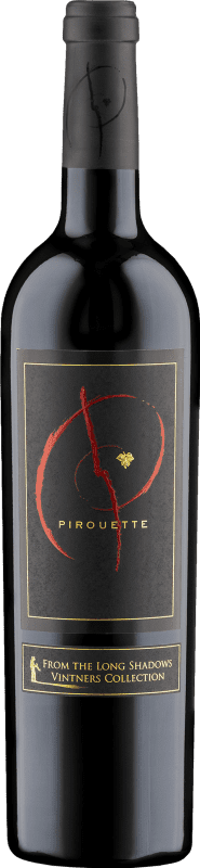 81,95 € Envío gratis | Vino Tinto Long Shadows Pirouette Washington Estados Unidos Merlot, Cabernet Sauvignon, Petit Verdot 75 cl