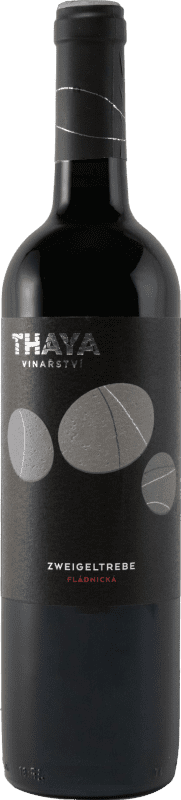 28,95 € Free Shipping | Red Wine Thaya Zweigeltrebe Premium I.G. Moravia Moravia Czech Republic Zweigelt 75 cl