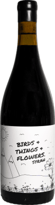 59,95 € Free Shipping | Red Wine Upsidedown Birds Things Flowers Washington United States Syrah — Shiraz 75 cl