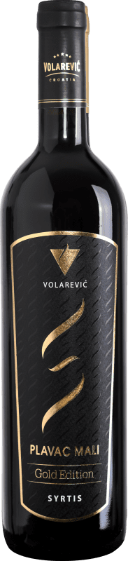 46,95 € Envoi gratuit | Vin Rouge Volarevic Mali Syrtis Gold — Édition Or Dalmacija Croatie 75 cl