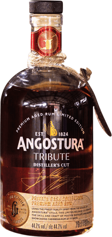 182,95 € Envío gratis | Ron Angostura Tribute Distiller's Cut Trinidad y Tobago 70 cl