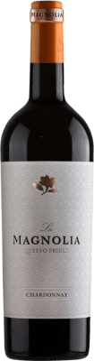 17,95 € Spedizione Gratuita | Vino Bianco La Magnolia Italia Chardonnay 75 cl