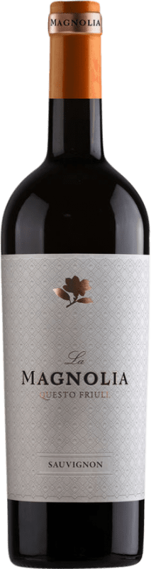 17,95 € Spedizione Gratuita | Vino Bianco La Magnolia Italia Sauvignon 75 cl