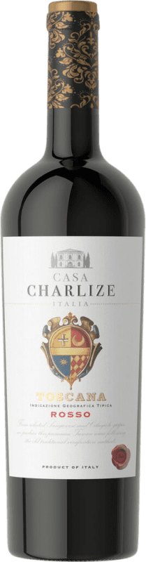 11,95 € Spedizione Gratuita | Vino Rosso Casa Charlize I.G.T. Toscana Toscana Italia 75 cl