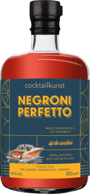 33,95 € Envío gratis | Licores Cocktailkunst Perfetto Alemania Botella Medium 50 cl Negroni