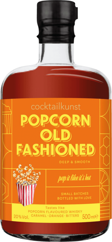 33,95 € 送料無料 | リキュール Cocktailkunst Old Fashioned ドイツ ミディアムボトル 50 cl Popcorn — ポップコーン