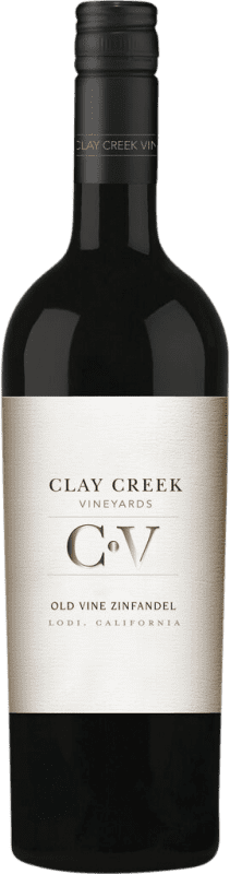 15,95 € Envio grátis | Vinho Tinto Delicato Clay Creek Old Vines — VV Vinhas Velhas Estados Unidos Zinfandel 75 cl