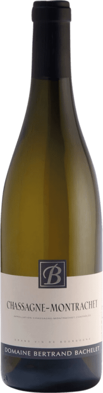 138,95 € Envio grátis | Vinho Branco Bertrand Bachelet A.O.C. Chassagne-Montrachet Borgonha França 75 cl
