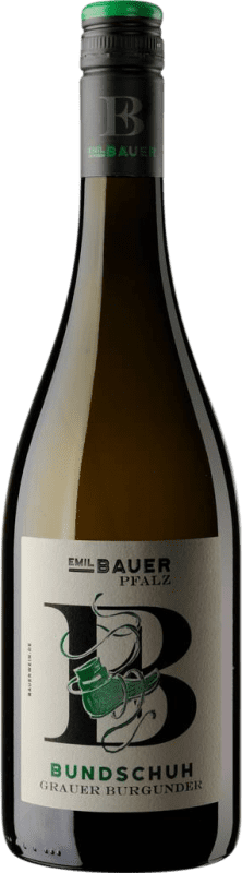 15,95 € Envio grátis | Vinho Branco Emil Bauer Bundschuh VDP Gutswein — Vinho de Propriedade Alemanha Pinot Cinzento 75 cl