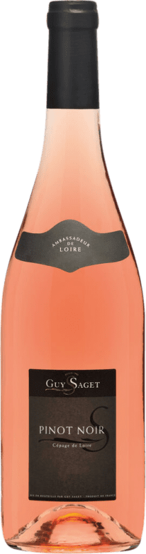14,95 € Kostenloser Versand | Roséwein Saget La Perrière Guy Saget Rosé A.O.C. Frankreich Frankreich Pinot Noir — Spätburgunder 75 cl