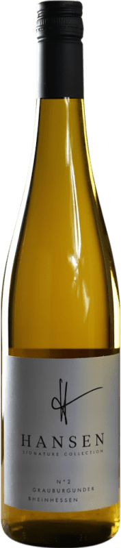 10,95 € Envío gratis | Vino Blanco Hansen Nº 2 Signature — de Autor, Collection — Colección Alemania Pinot Gris 75 cl