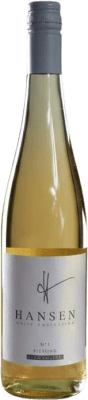 13,95 € Spedizione Gratuita | Vino Bianco Hansen Nº 1 White — Edizione Bianca, Collection — Collezione Germania Riesling 75 cl Senza Alcol